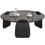 Modern Minimalist Coffee Tables Tea Dining Luxury Round Coffee Tables Living Room Table Basses De Salon 5